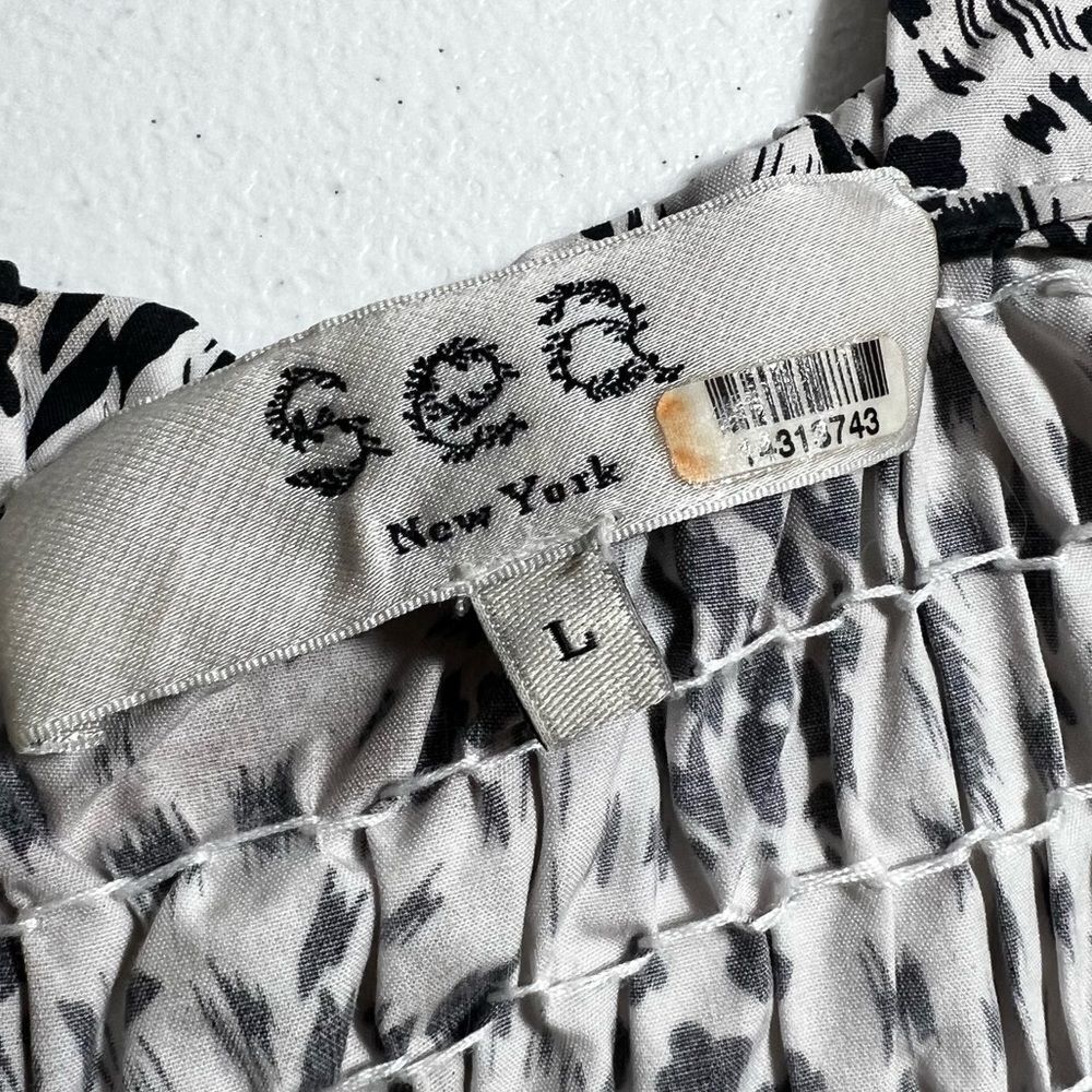 Sea New York Lana Animal Print Smocked Dress - Picture 7 of 13